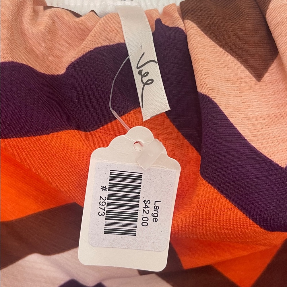 🆕Chevron Patterned Maxi Dress - Multicolor - Picture 3 of 4